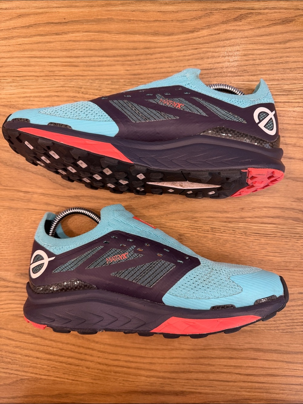 North Face Running VECTIV Teal Trail Shoes Sz 7